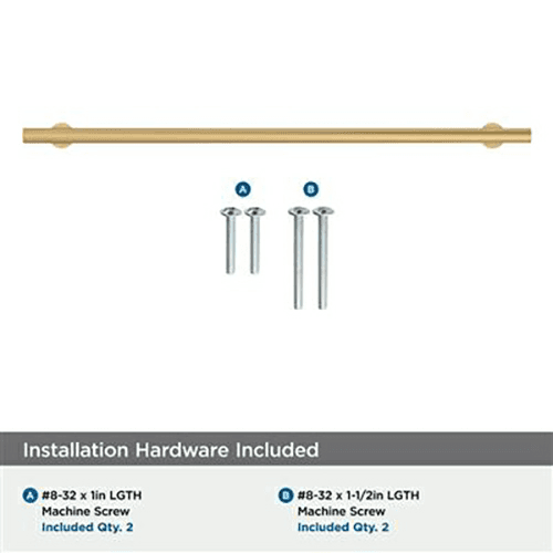 12-5/8" Radius Cabinet Pull, Matte Black Alt 4 - Image