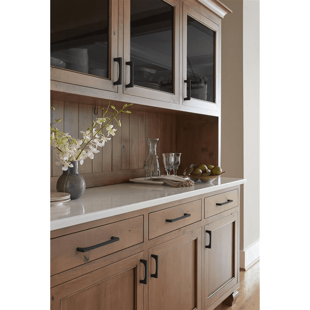 192mm Merced Cabinet Pull, Matte Black Alt 4 - Image