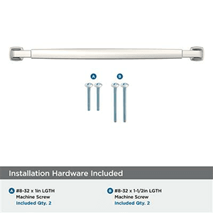 10-1/16" Stature Cabinet Pull, Polished Nickel Alt 2 - Image