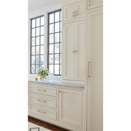 76mm Merced Cabinet Pull, Golden Champagne Alt 3 - Image