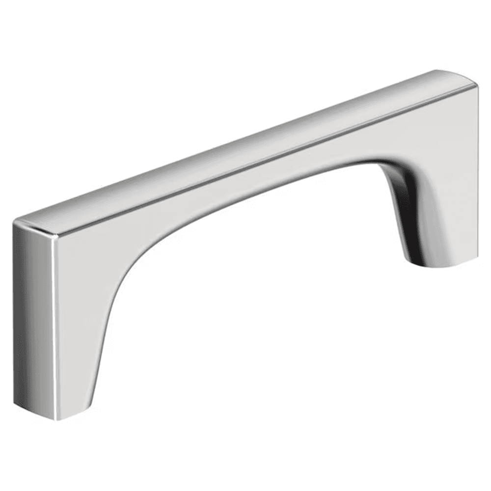 96mm Merced Cabinet Pull, Polished Chrome Main - Image