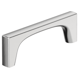 96mm Merced Cabinet Pull, Polished Chrome Main - Image