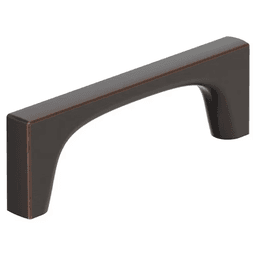 96mm Merced Cabinet Pull, Oil-Rubbed Bronze Main - Image