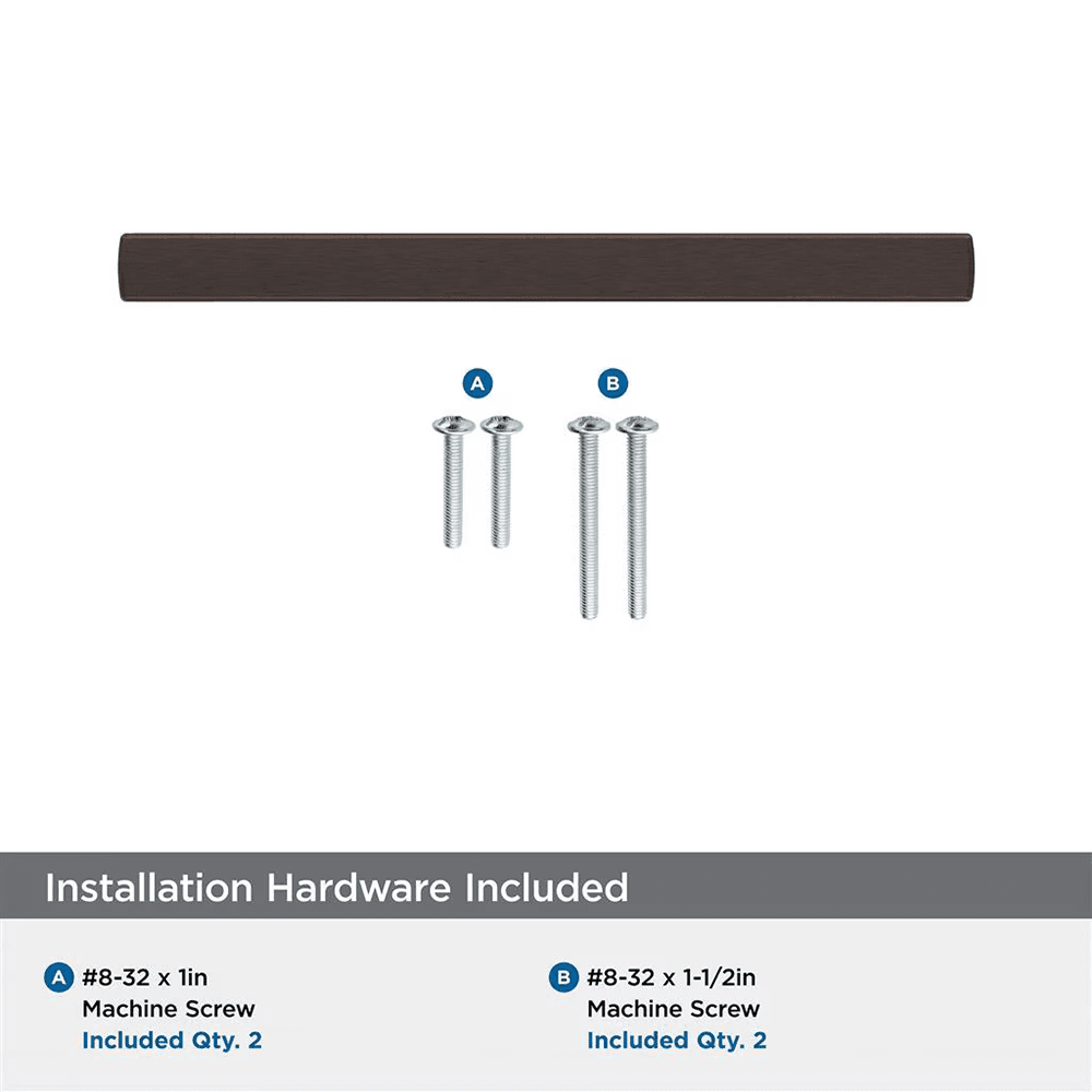 128mm Merced Cabinet Pull, Oil-Rubbed Bronze Alt 2 - Image