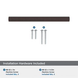 128mm Merced Cabinet Pull, Oil-Rubbed Bronze Alt 2 - Image