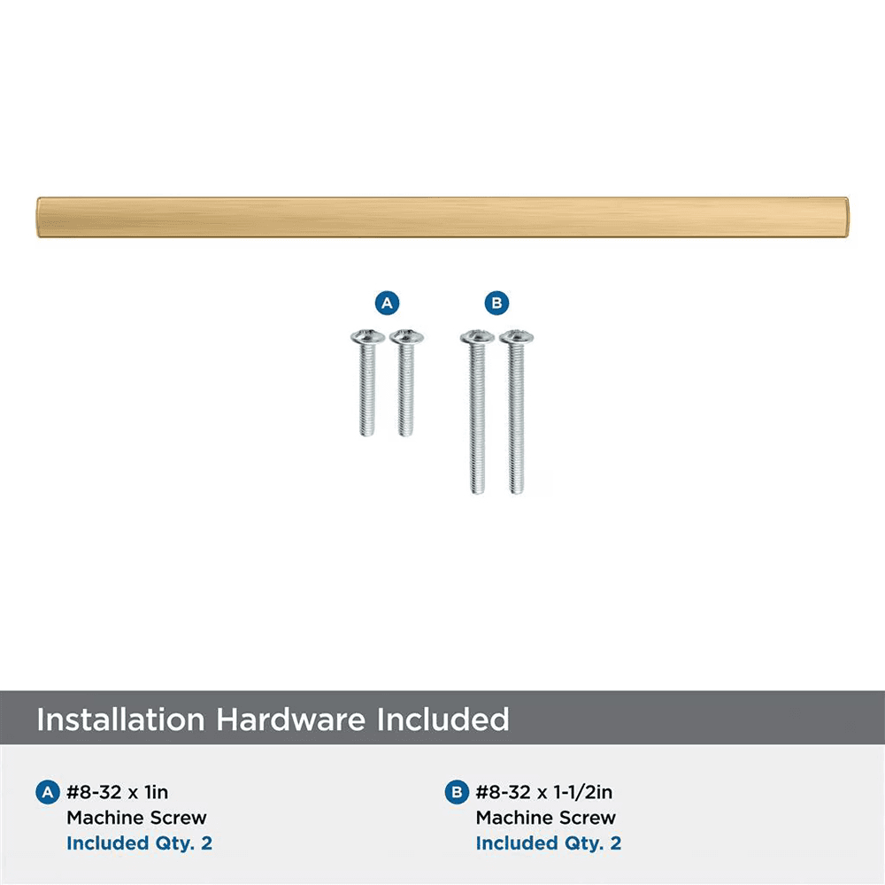 224mm Merced Cabinet Pull, Champagne Bronze Alt 2 - Image