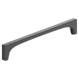 224mm Merced Cabinet Pull, Matte Black Main - Image