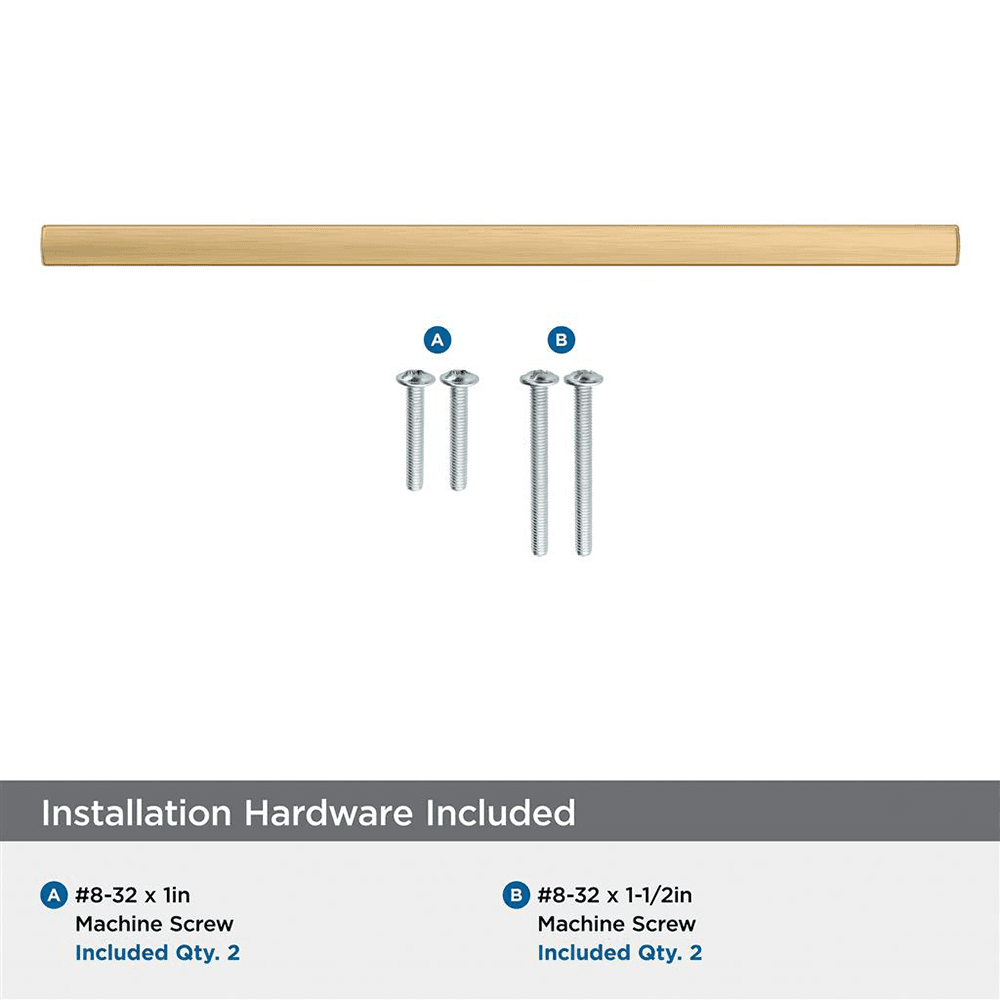 256mm Merced Cabinet Pull, Champagne Bronze Alt 2 - Image