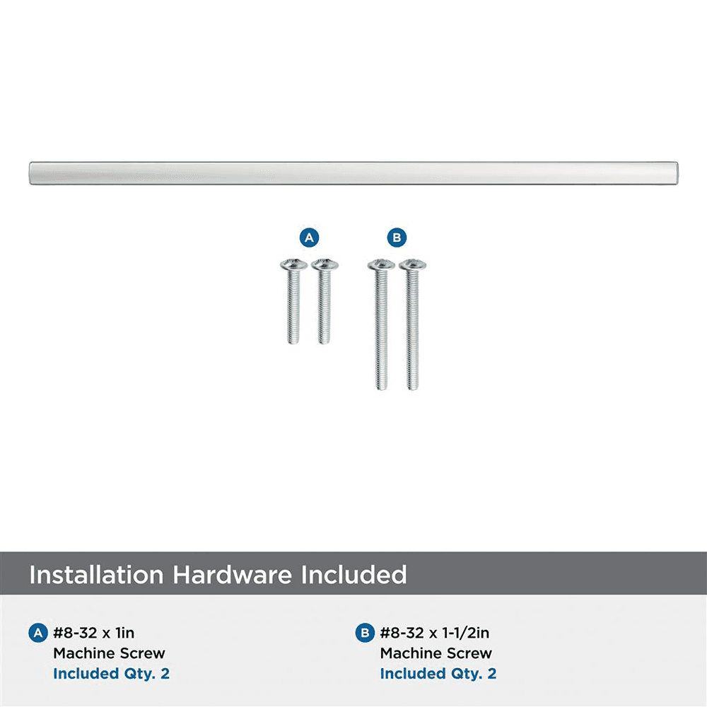 320mm Merced Cabinet Pull, Polished Chrome Alt 2 - Image