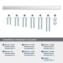 305mm Merced Appliance Pull, Polished Chrome Alt 2 - Image