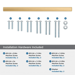 305mm Merced Appliance Pull, Champagne Bronze Alt 2 - Image