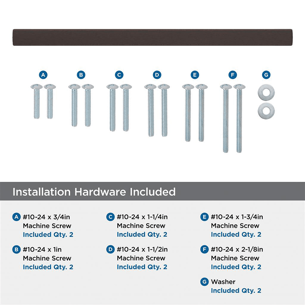 305mm Merced Appliance Pull, Oil-Rubbed Bronze Alt 2 - Image