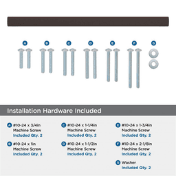 305mm Merced Appliance Pull, Oil-Rubbed Bronze Alt 2 - Image