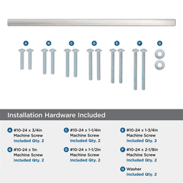 457mm Merced Appliance Pull, Satin Nickel Alt 2 - Image