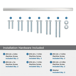 457mm Merced Appliance Pull, Polished Nickel Alt 2 - Image