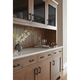 376mm Lintel Cabinet Pull, Matte Black Alt 4 - Image