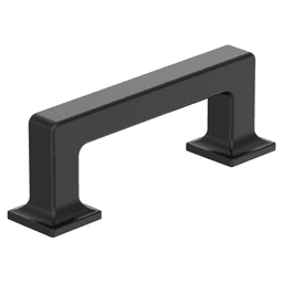376mm Lintel Cabinet Pull, Matte Black Main - Image