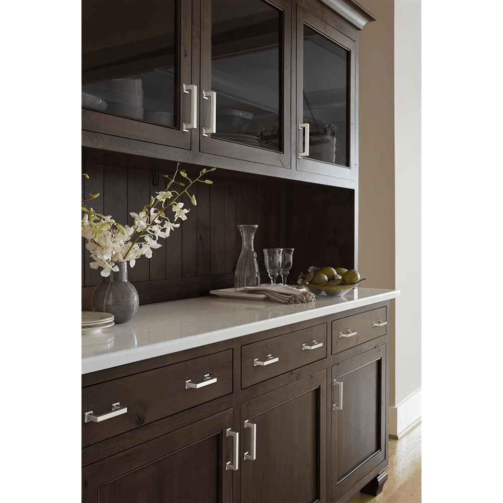 376mm Lintel Cabinet Pull, Polished Nickel Alt 4 - Image