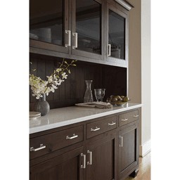 376mm Lintel Cabinet Pull, Polished Nickel Alt 4 - Image