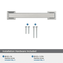 476mm Lintel Cabinet Pull, Satin Nickel Alt 2 - Image