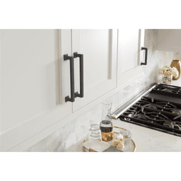 476mm Lintel Cabinet Pull, Matte Black Alt 3 - Image