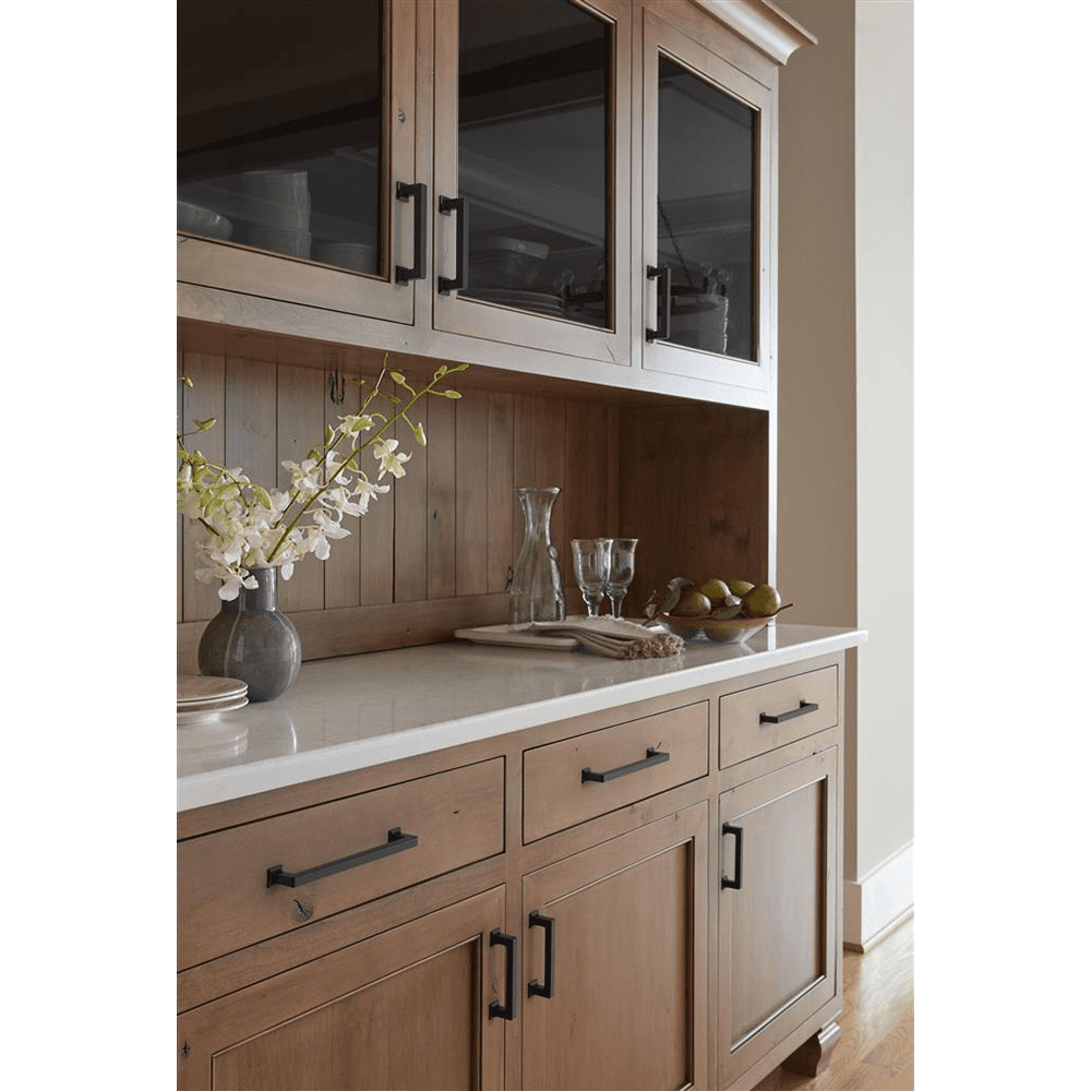 476mm Lintel Cabinet Pull, Matte Black Alt 4 - Image