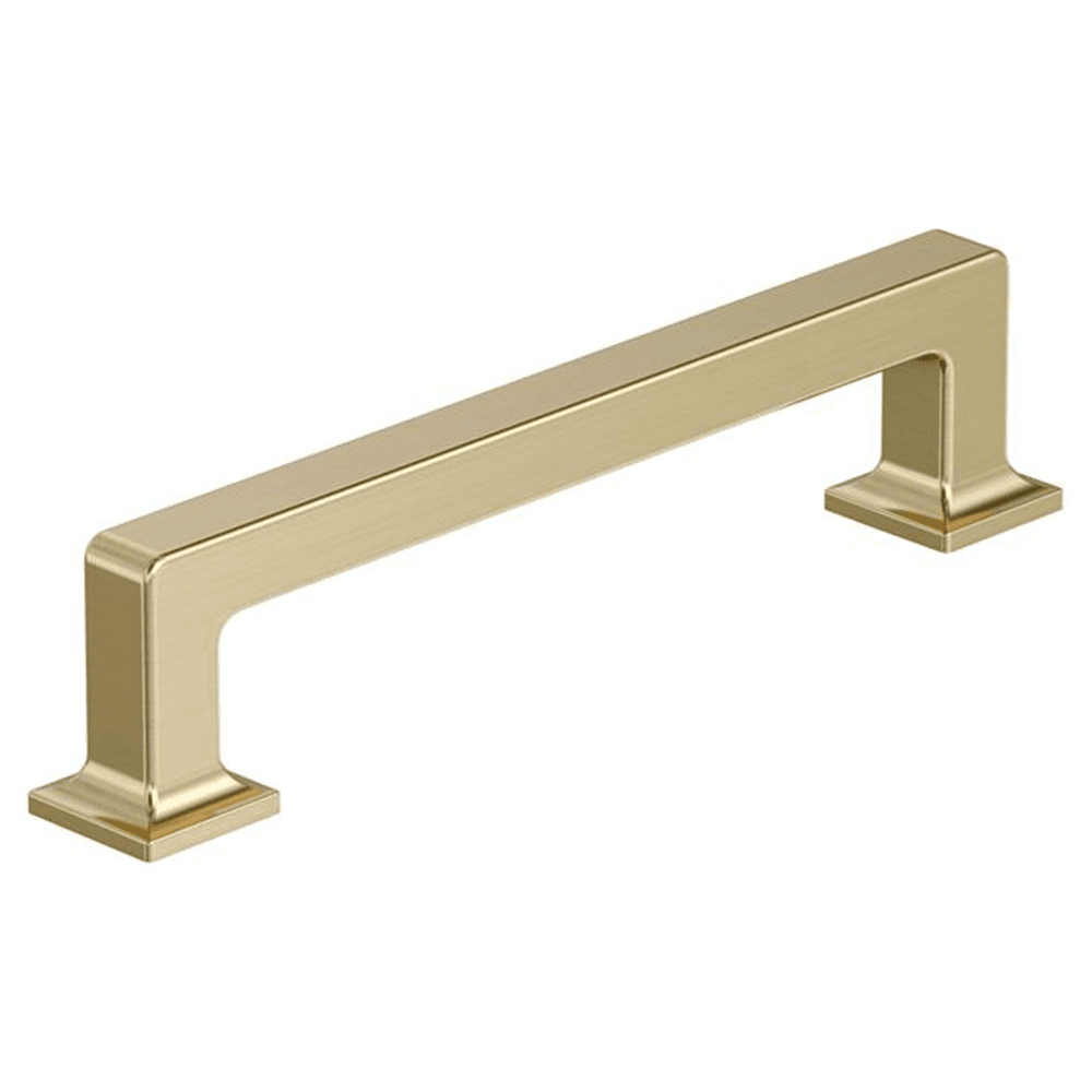 128mm Lintel Cabinet Pull, Golden Champagne Main - Image