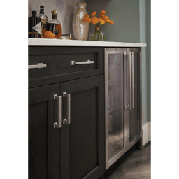 128mm Lintel Cabinet Pull, Satin Nickel Alt 4 - Image