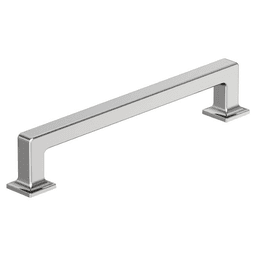 160mm Lintel Cabinet Pull, Polished Chrome Main - Image