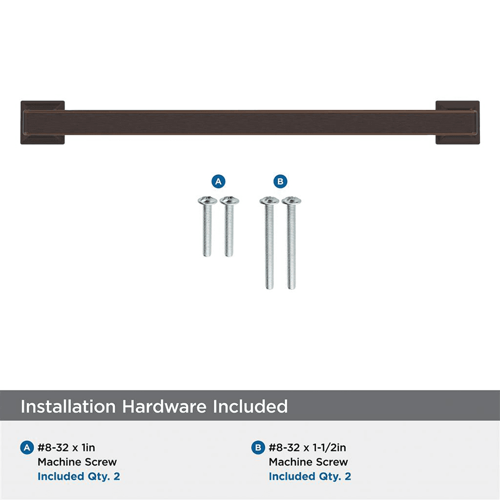 192mm Lintel Cabinet Pull, Oil-Rubbed Bronze Alt 2 - Image