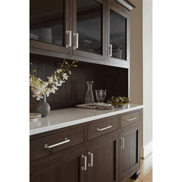 192mm Lintel Cabinet Pull, Polished Nickel Alt 4 - Image