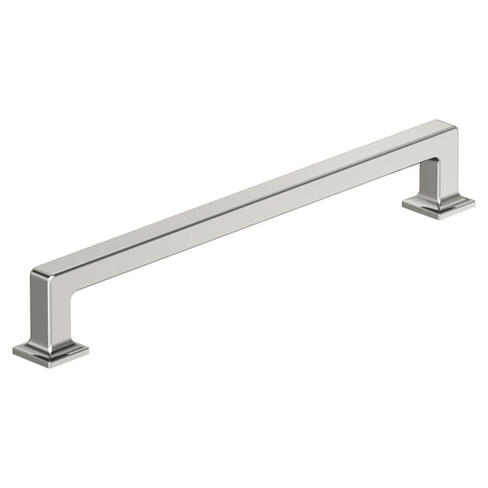 224mm Lintel Cabinet Pull, Polished Nickel Main - Image