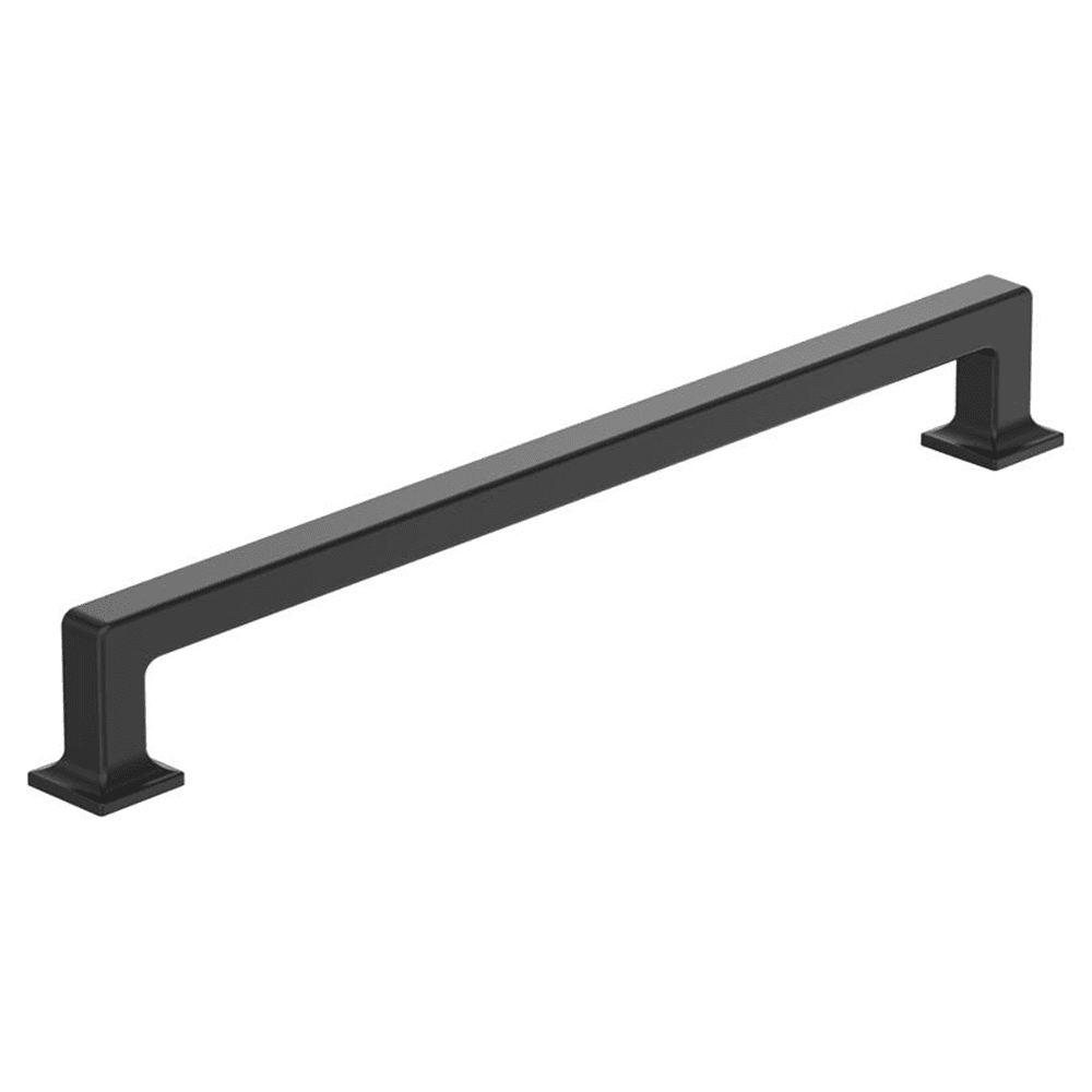 256mm Lintel Cabinet Pull, Matte Black Main - Image