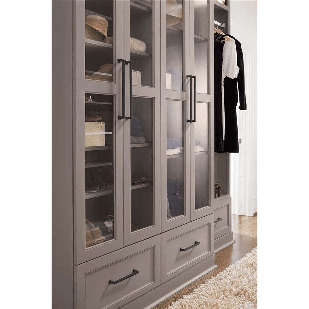 320mm Lintel Cabinet Pull, Matte Black Alt 4 - Image