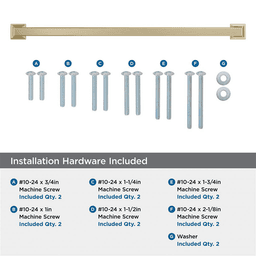 457mm Lintel Appliance Pull, Golden Champagne Alt 2 - Image