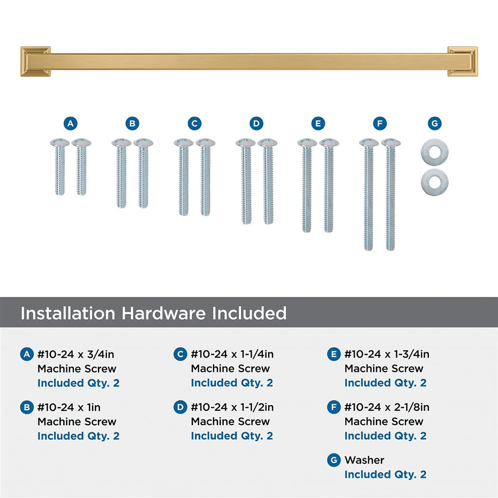 457mm Lintel Appliance Pull, Champagne Bronze Alt 2 - Image