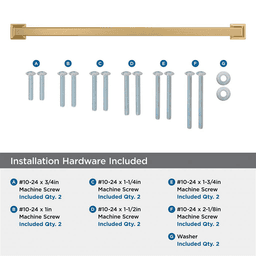 457mm Lintel Appliance Pull, Champagne Bronze Alt 2 - Image