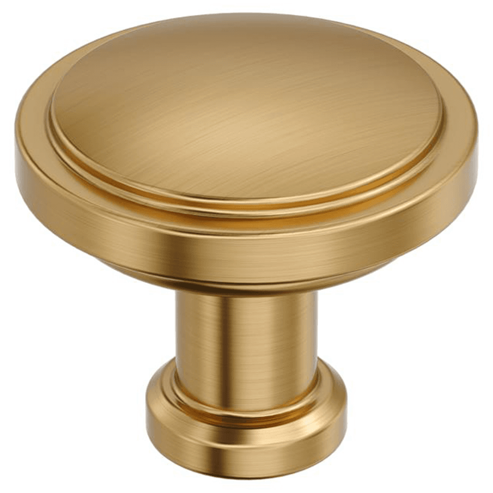 1-1/4" Faircrest Cabinet Knob, Champagne Bronze Main - Image