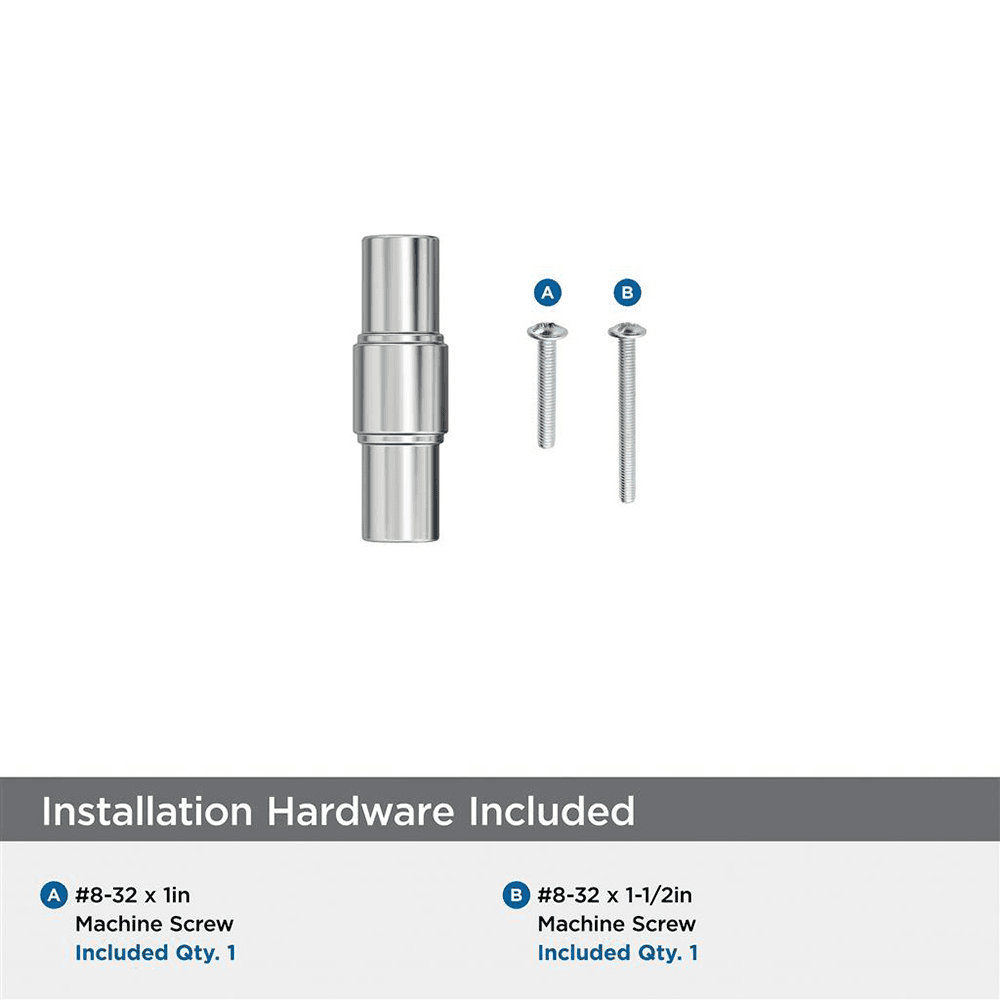 2" Faircrest Cabinet Knob, Polished Chrome Alt 2 - Image