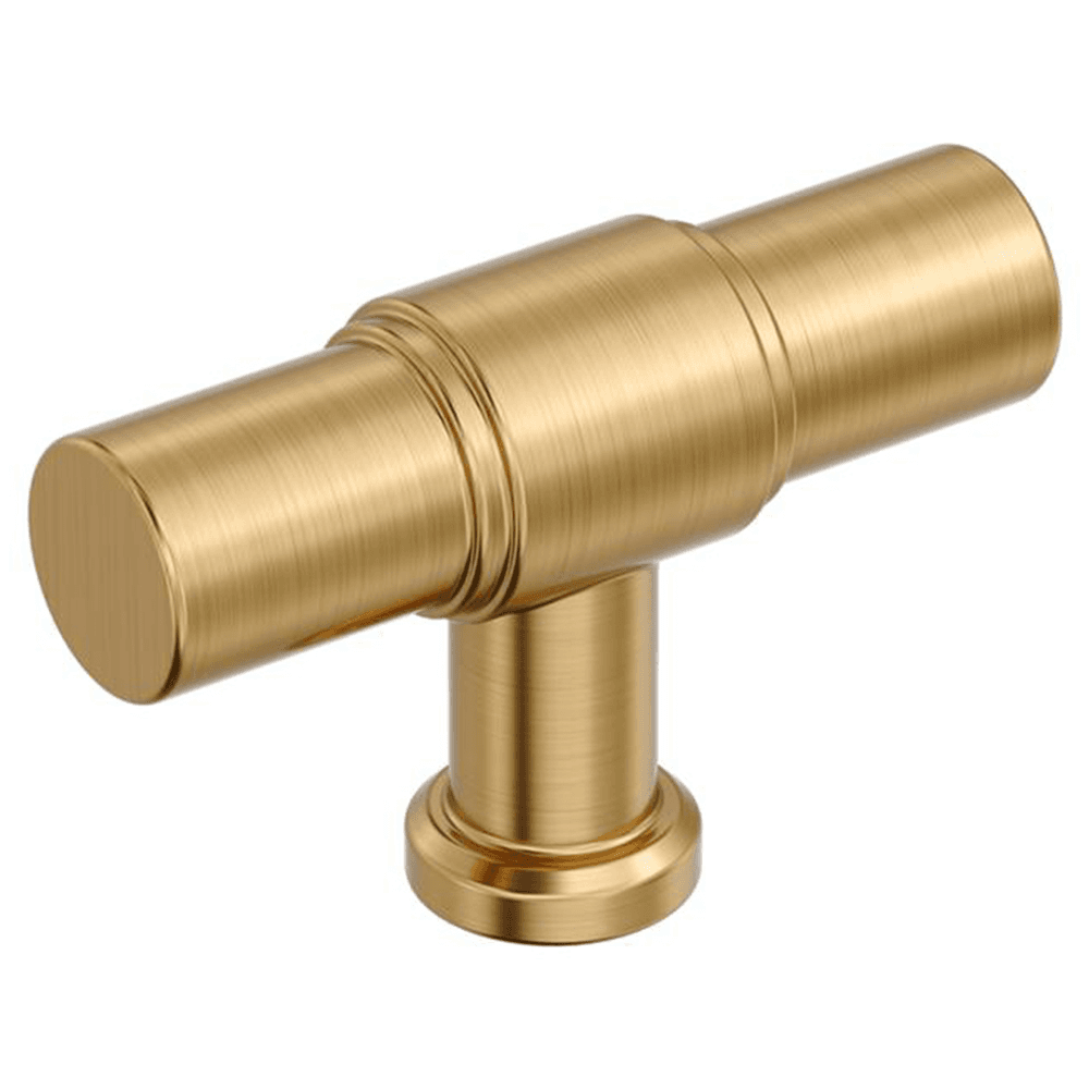 2" Faircrest Cabinet Knob, Champagne Bronze Main - Image