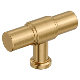 2" Faircrest Cabinet Knob, Champagne Bronze Main - Image