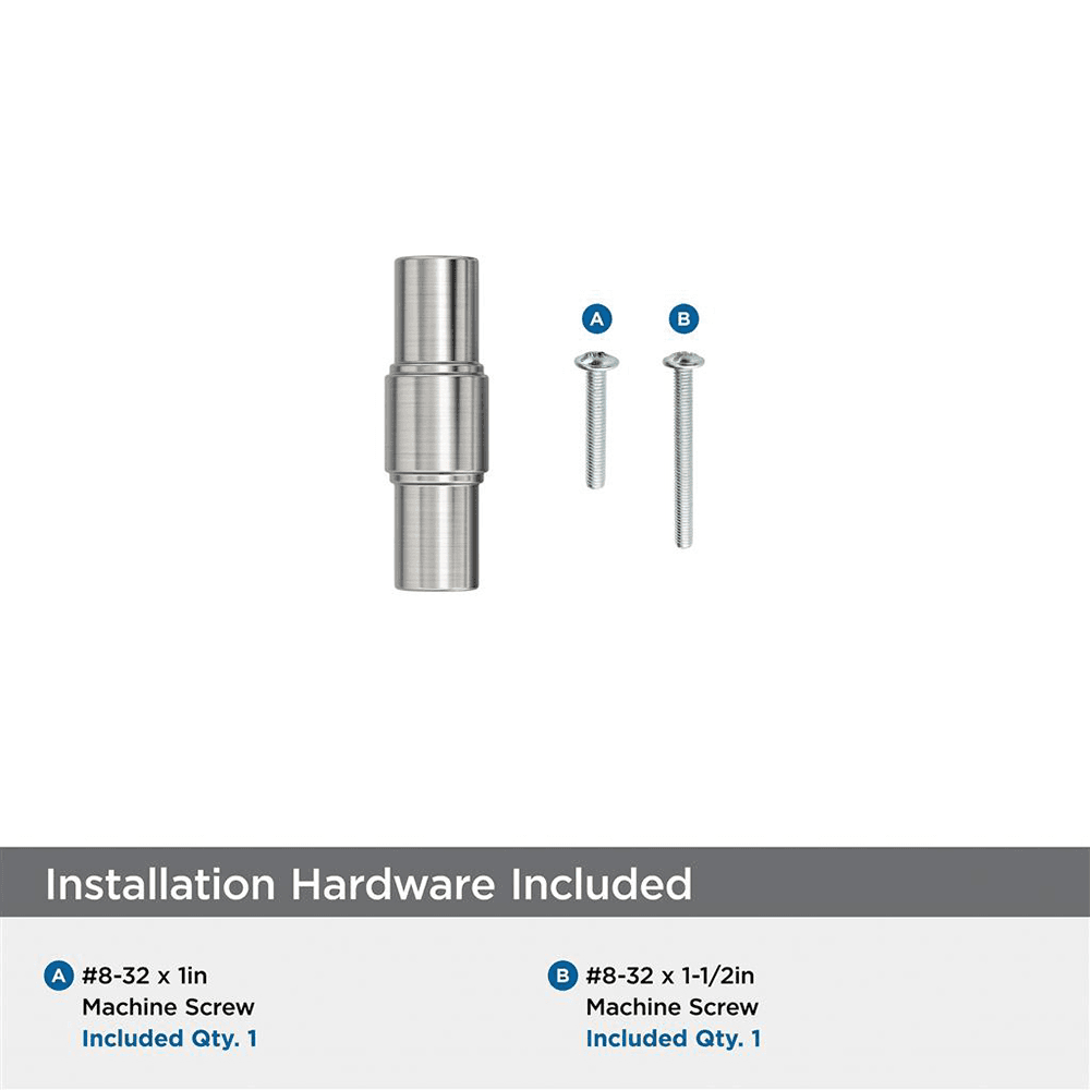 2" Faircrest Cabinet Knob, Satin Nickel Alt 2 - Image