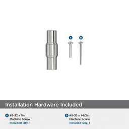 2" Faircrest Cabinet Knob, Satin Nickel Alt 2 - Image