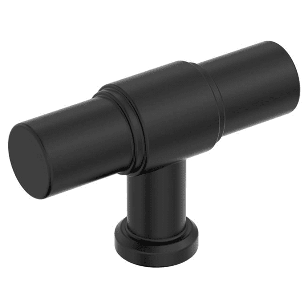 2" Faircrest Cabinet Knob, Matte Black Main - Image