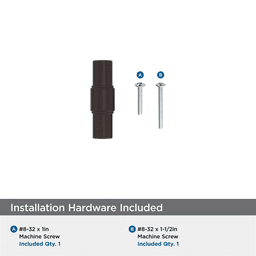 2" Faircrest Cabinet Knob, Oil-Rubbed Bronze Alt 2 - Image