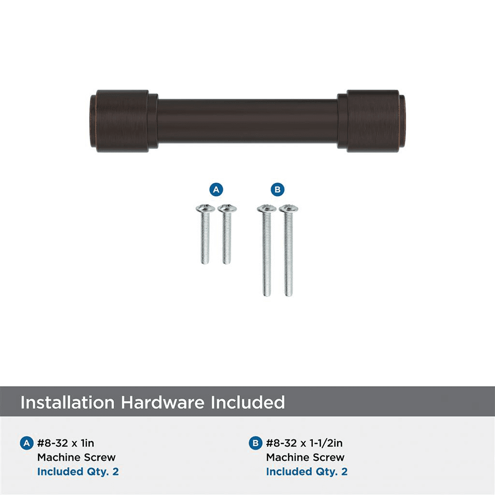 76mm Faircrest Cabinet Pull, Oil-Rubbed Bronze Alt 2 - Image