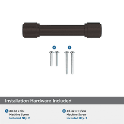 76mm Faircrest Cabinet Pull, Oil-Rubbed Bronze Alt 2 - Image