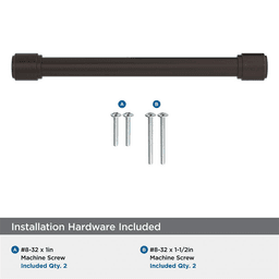 160mm Faircrest Cabinet Pull, Oil-Rubbed Bronze Alt 2 - Image