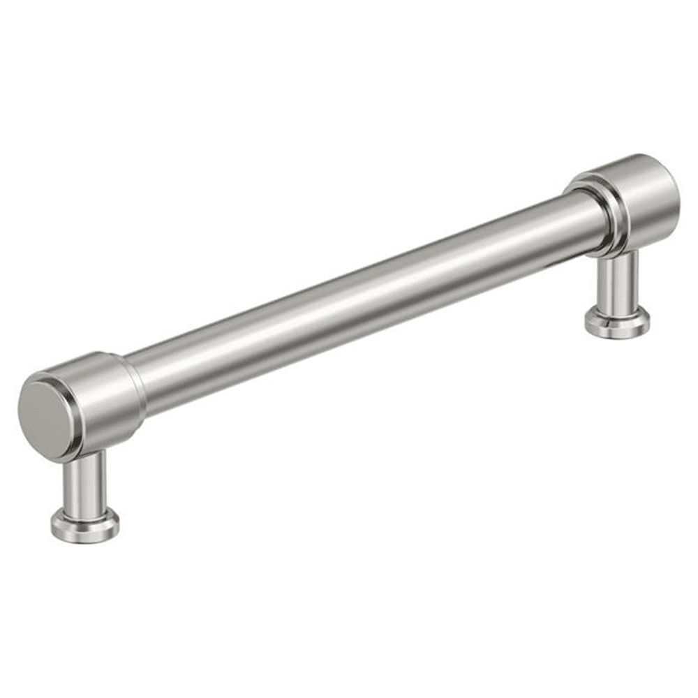 160mm Faircrest Cabinet Pull, Polished Nickel Main - Image