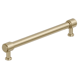 192mm Faircrest Cabinet Pull, Golden Champagne Main - Image